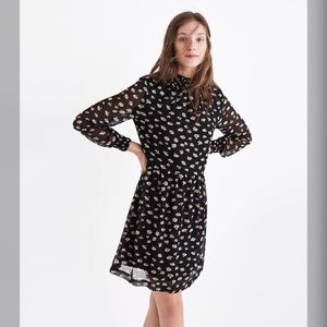 Madewell Mistlight Mockneck Dress Seattle Floral